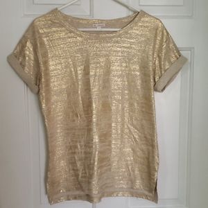 Gold GAP Tee